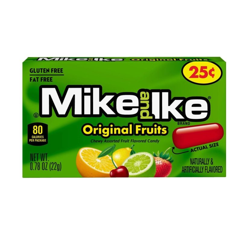 Mike and Ike Original Cukríky 22g
