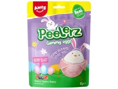 Amos Peelerz Gummy Eggs Lúpacie Cukríky 65g