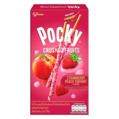 Pocky Strawberry Peach Yogurt Sladké Tyčinky 38g