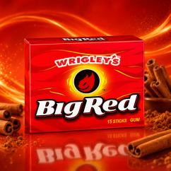Big Red Cinnamon Žuvačky 41g