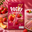 Pocky Strawberry Peach Yogurt Sladké Tyčinky 38g