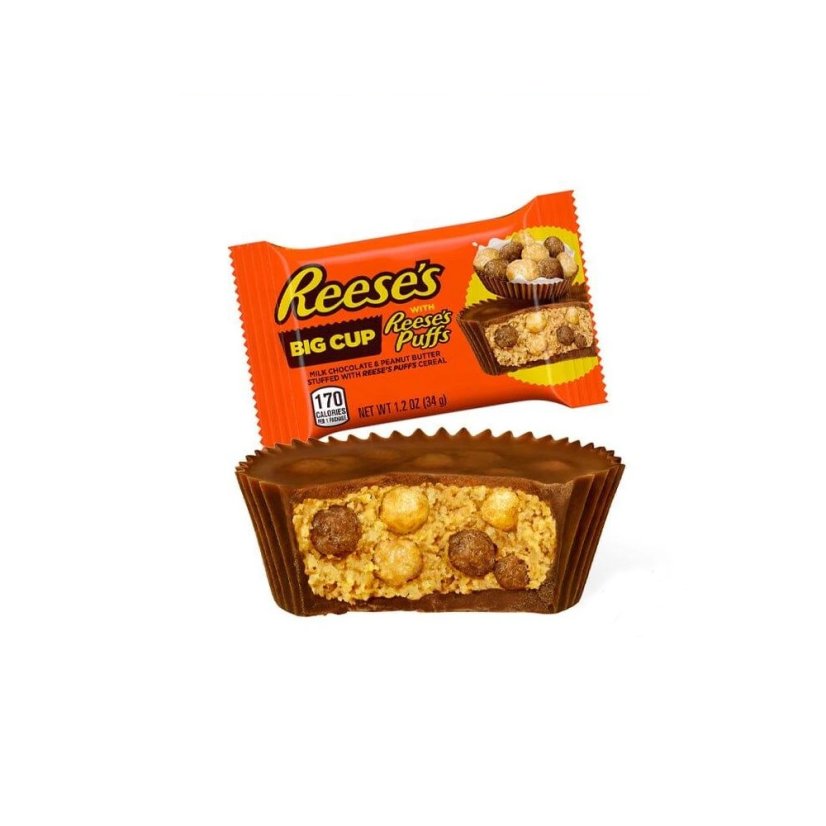 Reese's Big Cup with Reese's Puffs Košíčky 34g Reese's Big Cup with Reese's Puffs Košíčky 34g