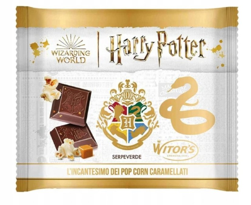 Witor's Harry Potter Popcorn Caramel Chocolate Čokoláda 50g Witor's Harry Potter Popcorn Caramel Chocolate Čokoláda 50g