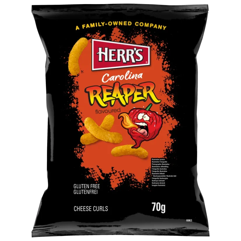 Herr's Carolina Reaper Chrumky 70g Herr's Carolina Reaper Chrumky 70g