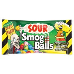 Toxic Waste Smog Balls Kyslé Cukríky 48g