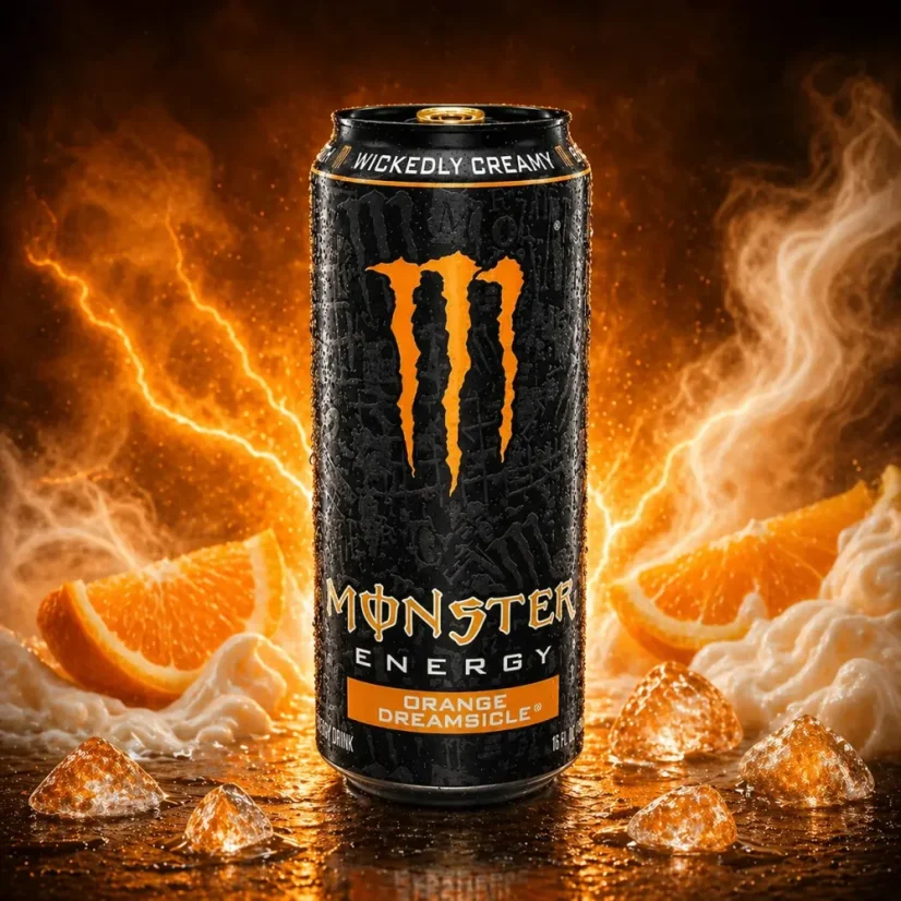 Monster Orange Dreamsicle Energetický Nápoj 473ml