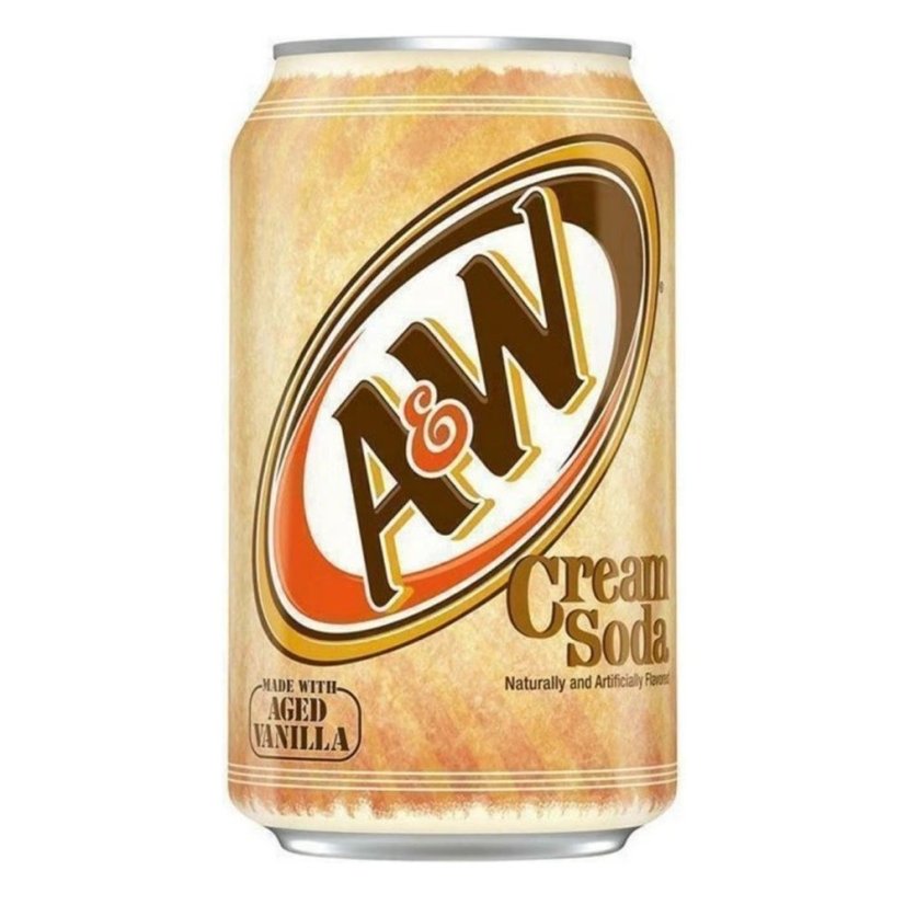 A&W Cream Soda Limonáda 355ml