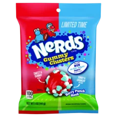 Nerds Gummy Clusters Berry Punch Rush Cukríky 141g