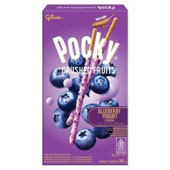 Pocky Blueberry Yogurt Sladké Tyčinky 38g