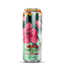 Arizona Spicy Green Tea with Mike's Honey Ľadový Čaj 650ml