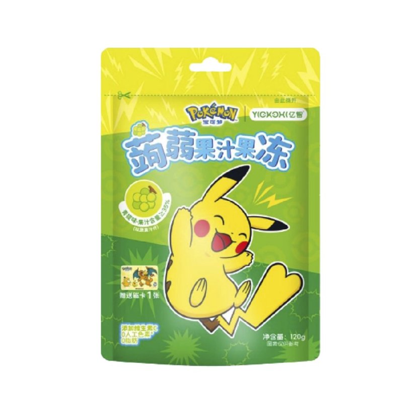 Yizhi Pokémon Grape Jelly Želé 25g