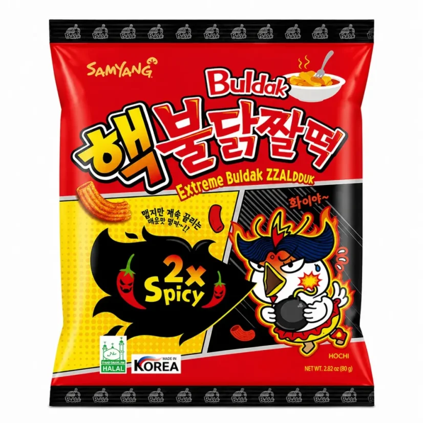 Samyang Buldak 2x Spicy Chrumky 80g