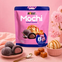 Royal Mochi Salty Caramel Ryžové Koláčiky 120g