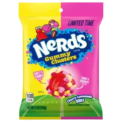Nerds Gummy Clusters Cherry Lemonade Blitz Cukríky 141g