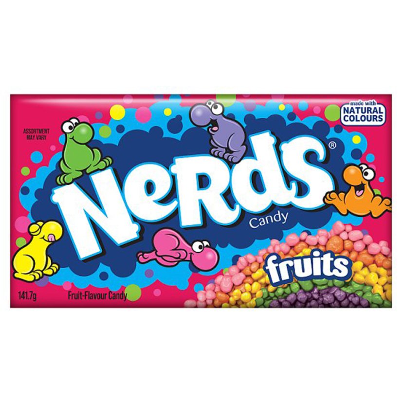 Nerds Fruits Ovocné Cukríky 142g