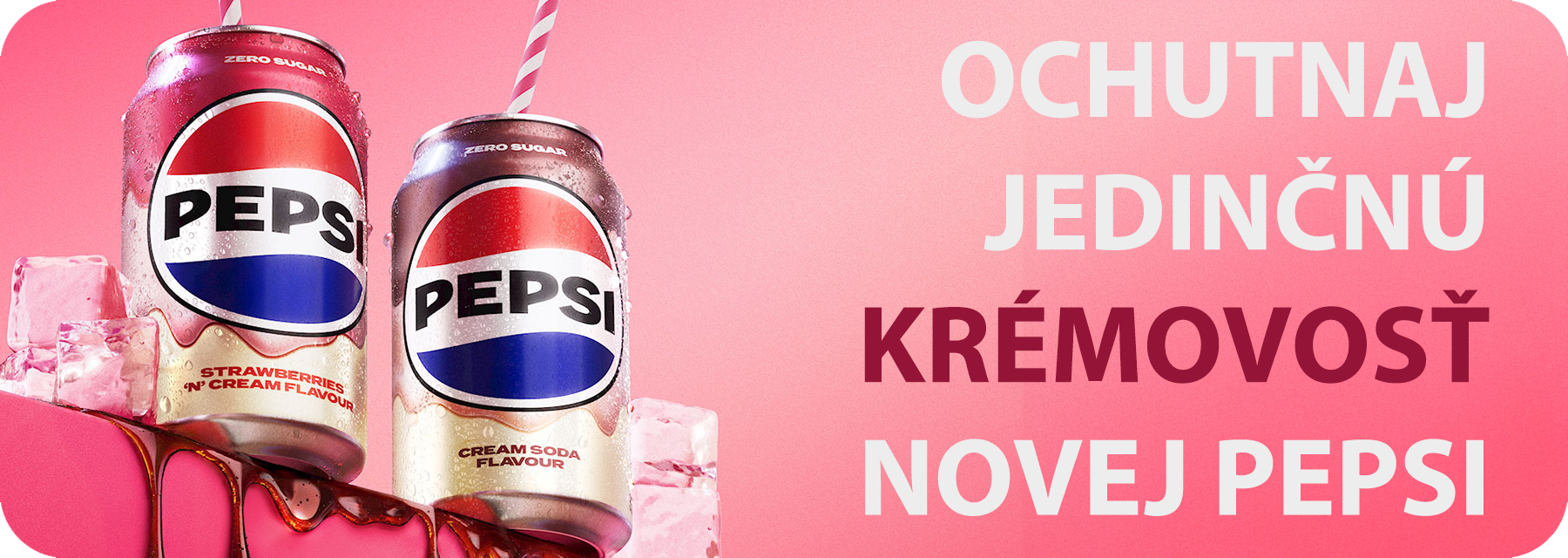 Krémová Pepsi