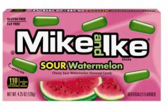 Mike and Ike Sour Watermelon Žuvacie Cukríky 22g
