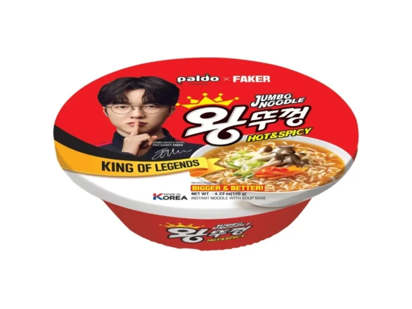 Paldo Faker Hot & Spicy Jumbo Bowl 120g