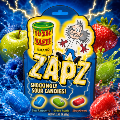 Toxic Waste Zapz Sour Candies Cukríky 60g