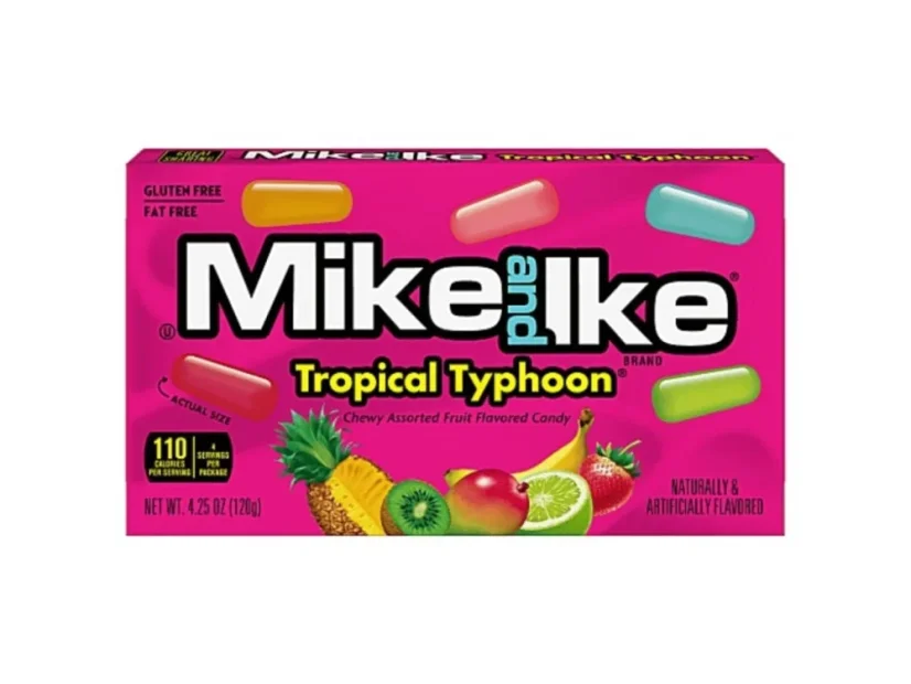 Mike and Ike Tropical Typhoon Cukríky 120g