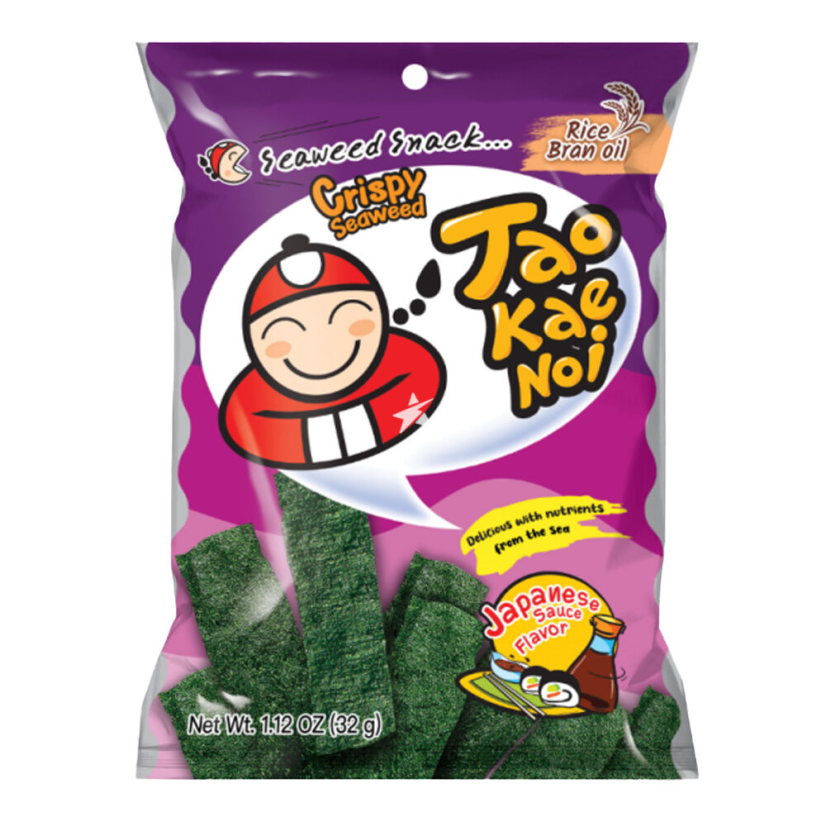 Tao Kae Noi Crispy Seaweed Japanese Sauce Riasy 32g