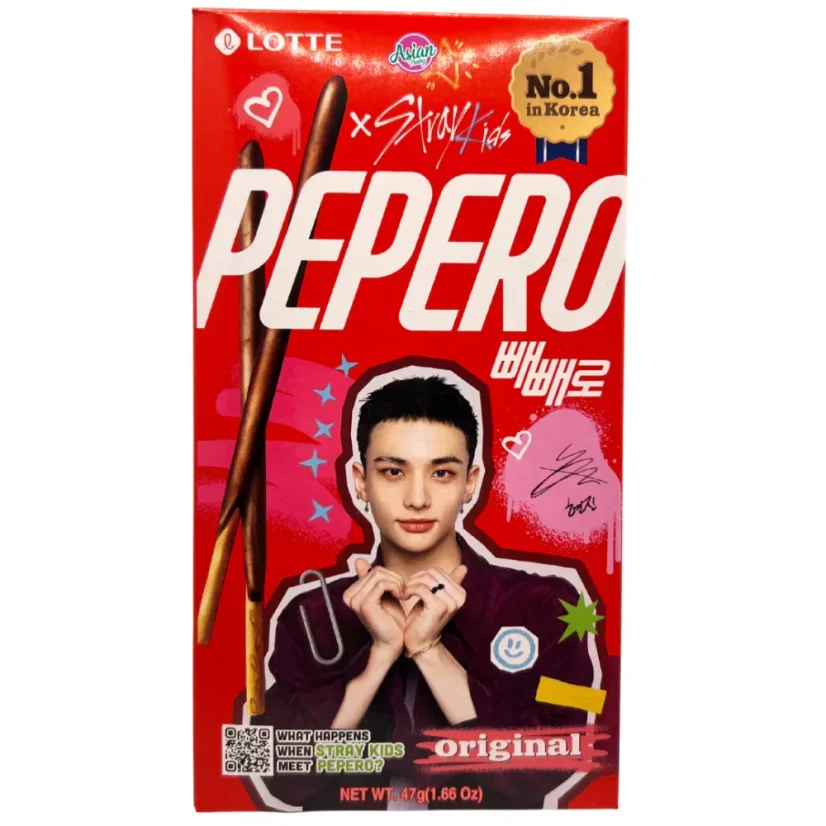 Pepero Original Stray Kids Sladké tyčinky 47g