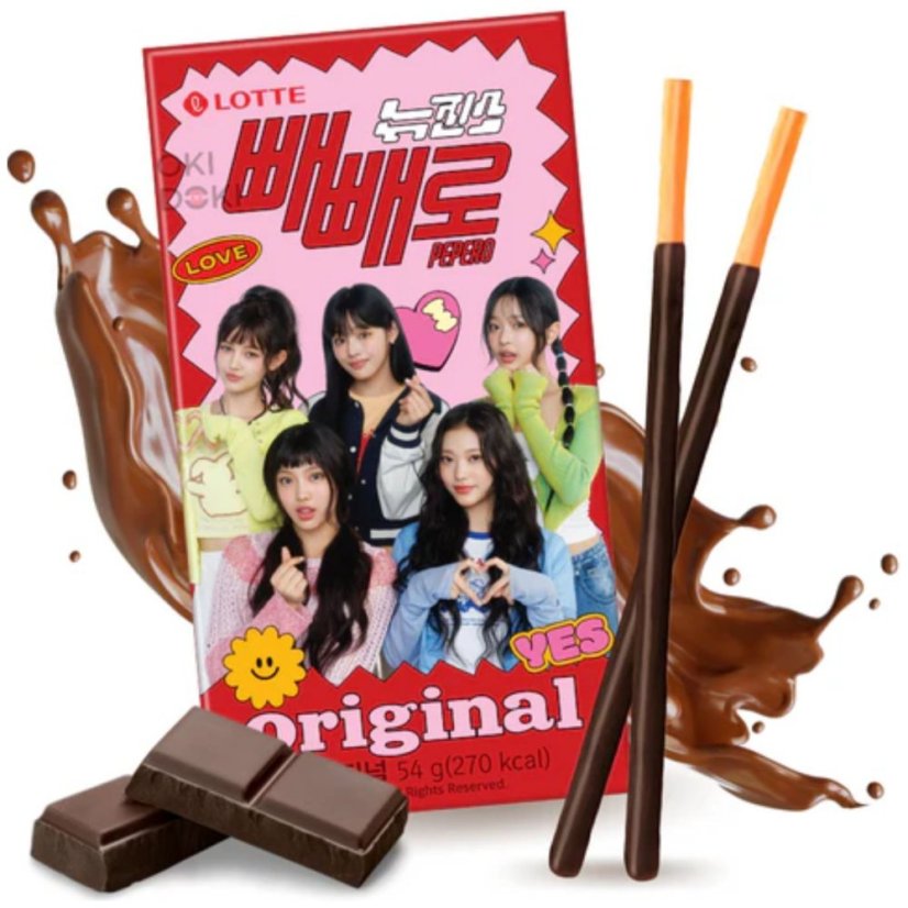 Pepero Original NewJeans Sladké tyčinky 47g