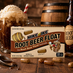 Mike and Ike Root Beer Float Cukríky 120g