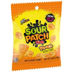 Sour Patch Kids Peach Gumené Cukríky 102g