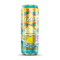 Arizona Whipped Pineapple Orange Fruit Juice Cocktail Limonáda 650ml