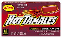 Hot Tamales Fierce Cinnamon Škoricové Cukríky 22g