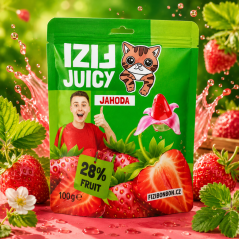 Fizi Juicy Jahoda 100g