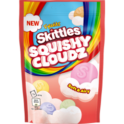 Skittles Squishy Cloudz Fruits Gumené Cukríky 94g