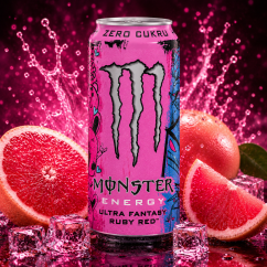 Monster Energy Drink Ruby Red 500ml