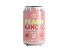 Candy Lips Peach Rings Limonáda 355ml