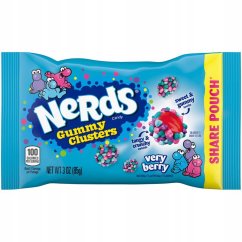Nerds Gummy Clusters Berries Gumené Cukríky 85g