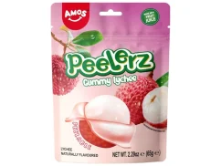 Amos Peelerz Gummy Lychee Lúpacie Cukríky 65g