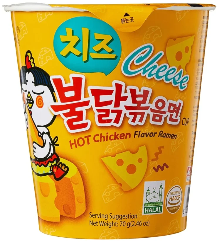 Samyang Buldak Cheese Cup Cestoviny v Kelímku 70g