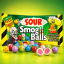 Toxic Waste Smog Balls Kyslé Cukríky 48g