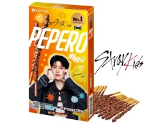 Pepero Crunchy Stray Kids Sladké tyčinky 39g