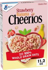 Cheerios Strawberry Banana Cereálie 317g