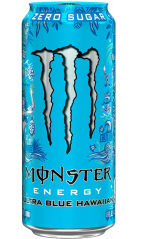 Monster Energy Drink Ultra Blue Hawaiian Energetický Nápoj 473ml