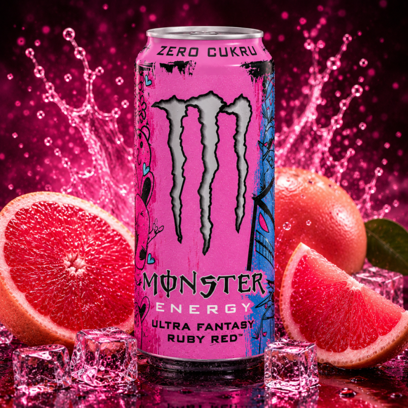 Monster Energy Drink Ruby Red 500ml