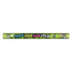 Brain Blasterz Super Sour Gum Stick Apple Žuvačka 22g