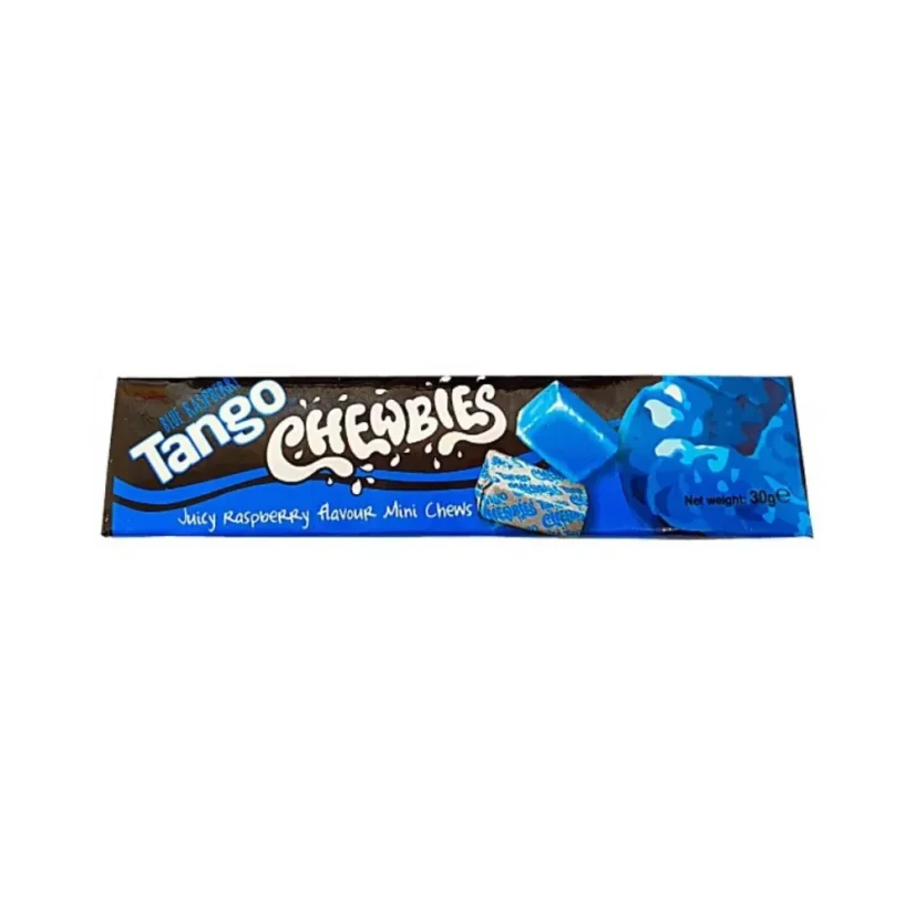 Tango Chewbies Blue Raspberry Cukríky 28g