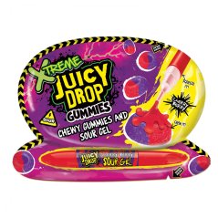 Juicy Drop Gummies Xtreme Cherry Berry Gumené Cukríky 57g