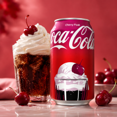 Coca Cola Cherry Float Limonáda 355ml