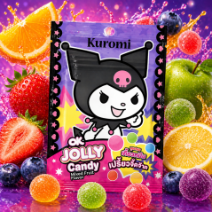 OK Kuromi Jolly Candy Mixed Fruit Cukríky 13g