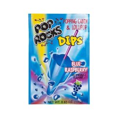 Pop Rocks Blue Raspberry Lízanka 18g