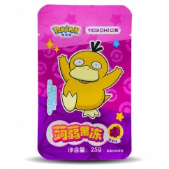 Yizhi Pokémon Grape Jelly Želé 25g